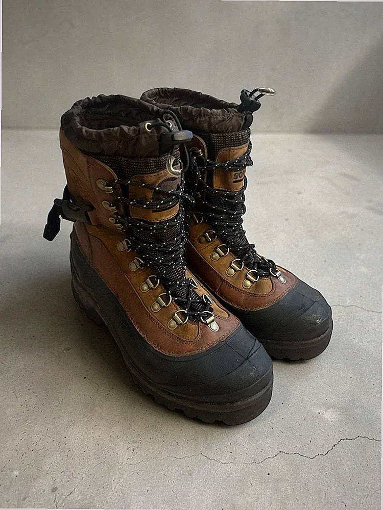 Sorel Waterproof Men's Hiking Boots Brown Black Outdoor Winter Durable Trekking